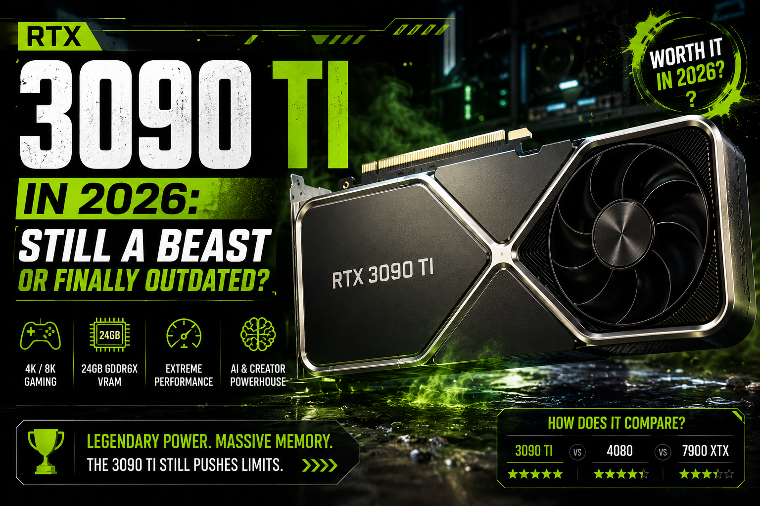 RTX 3090 in 2026: Still a Beast or Finally Not Worth It?